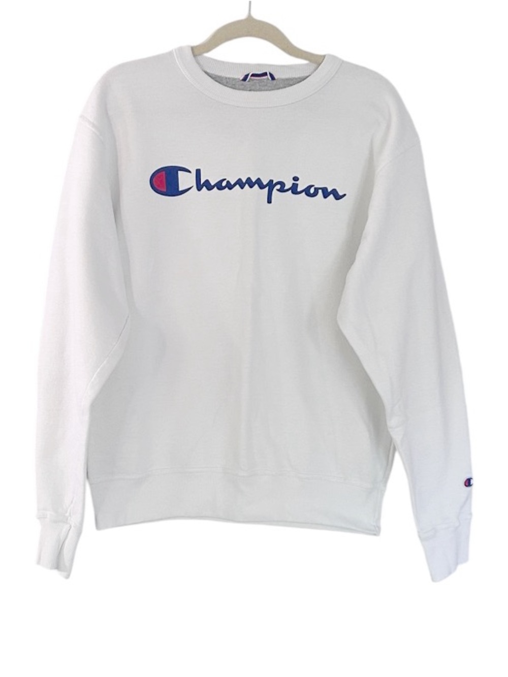 Champion Signature Powerblend Fleece Crewneck Sweatshirt Size Medium Style GF88H - Picture 2 of 10